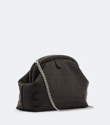 Stella McCartney Falabella Small croc-effect clutch | Thumbnail 2