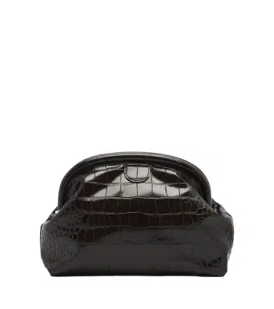 Stella McCartney Falabella Small croc-effect clutch | Thumbnail 1