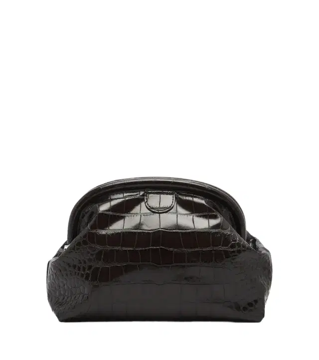 Stella McCartney Falabella Small croc-effect clutch