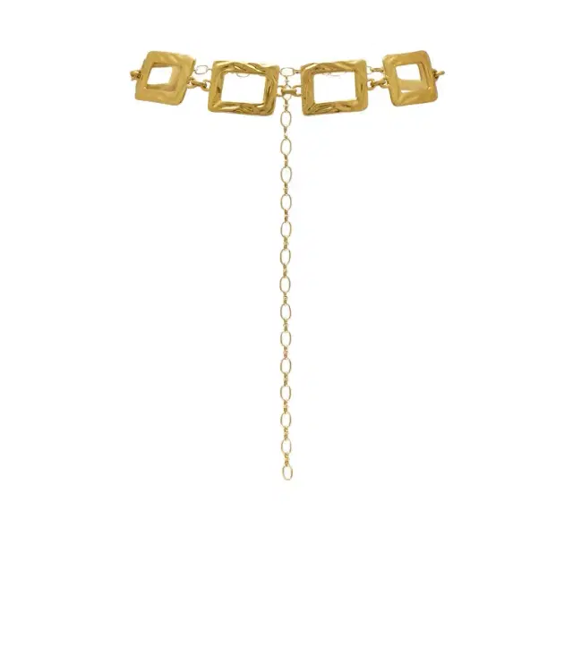 Zimmermann Gold-plated chain belt
