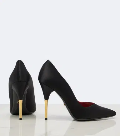 Valentino Garavani Enigme satin pumps | Thumbnail 3 Valentino Garavani Enigme satin pumps | Thumbnail 3
