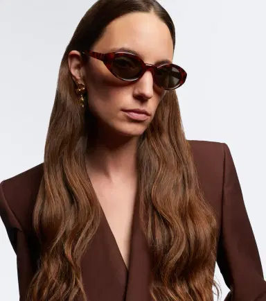 Saint Laurent SL 567 Plump cat-eye sunglasses | Thumbnail 4