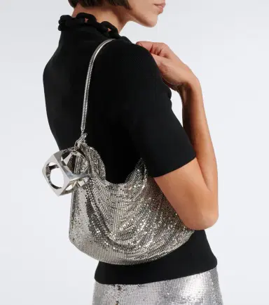 Rabanne Pixel Tube chainmail pouch | Thumbnail 5 Rabanne Pixel Tube chainmail pouch | Thumbnail 5