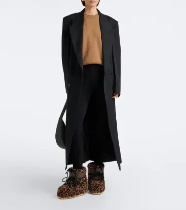 Moon Boot Icon Low leopard-print teddy snow boots | Thumbnail 6