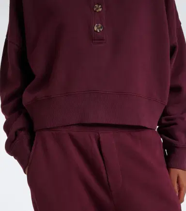 Velvet Fatima cotton jersey sweatshirt | Thumbnail 5