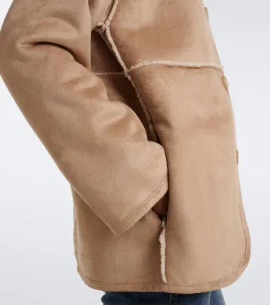 Velvet Shona teddy-trimmed jacket | Thumbnail 2