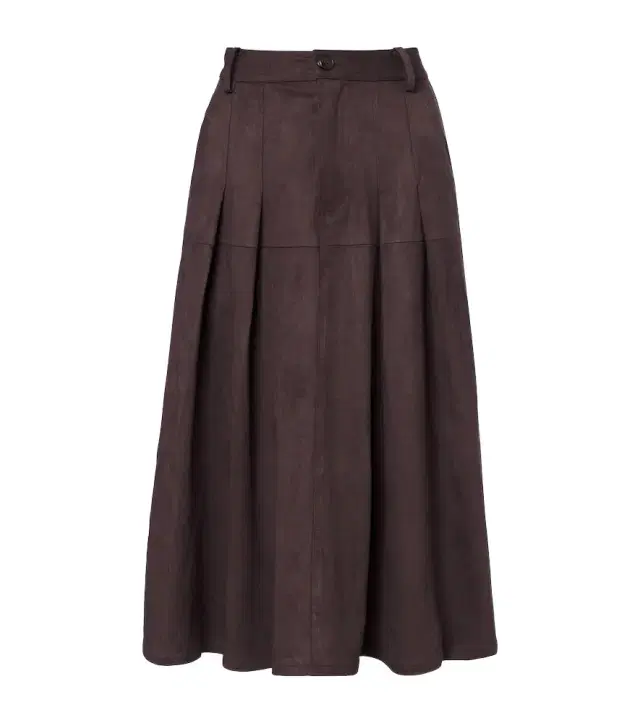Velvet Belinda midi skirt