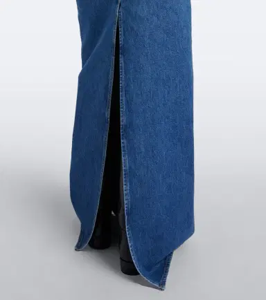 7 For All Mankind Denim maxi skirt | Thumbnail 3