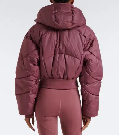 adidas by Stella McCartney Cropped puffer jacket | Thumbnail 2 adidas by Stella McCartney Cropped puffer jacket | Thumbnail 2