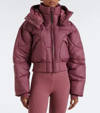 adidas by Stella McCartney Cropped puffer jacket | Thumbnail 7 adidas by Stella McCartney Cropped puffer jacket | Thumbnail 7