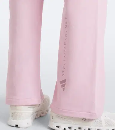adidas by Stella McCartney Logo cotton jersey sweatants | Thumbnail 3