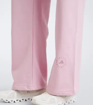 adidas by Stella McCartney Logo cotton jersey sweatants | Thumbnail 4