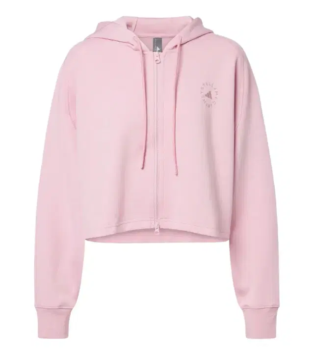 adidas by Stella McCartney Logo cotton-blend jersey hoodie