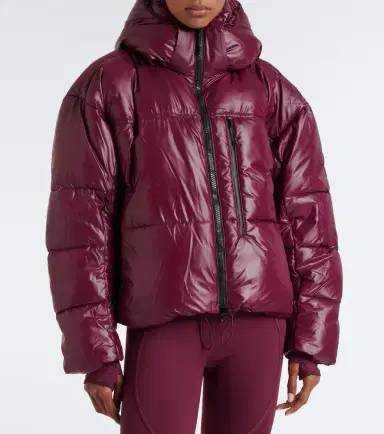 adidas by Stella McCartney Hooded puffer jacket | Thumbnail 3 adidas by Stella McCartney Hooded puffer jacket | Thumbnail 3
