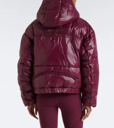 adidas by Stella McCartney Hooded puffer jacket | Thumbnail 8 adidas by Stella McCartney Hooded puffer jacket | Thumbnail 8