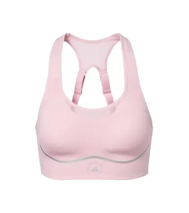 adidas by Stella McCartney Logo padded sports bra | Thumbnail 1 adidas by Stella McCartney Logo padded sports bra | Thumbnail 1
