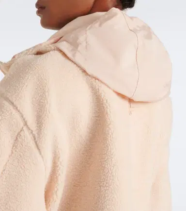 adidas by Stella McCartney Hooded teddy jacket | Thumbnail 6 adidas by Stella McCartney Hooded teddy jacket | Thumbnail 6
