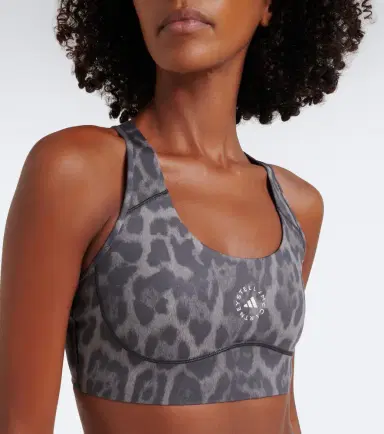adidas by Stella McCartney Logo leopard-print sports bra | Thumbnail 2 adidas by Stella McCartney Logo leopard-print sports bra | Thumbnail 2