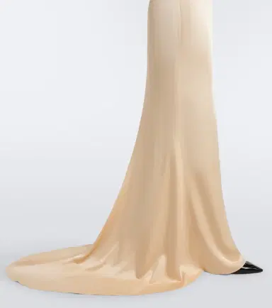 Stella McCartney Draped satin gown | Thumbnail 6 Stella McCartney Draped satin gown | Thumbnail 6