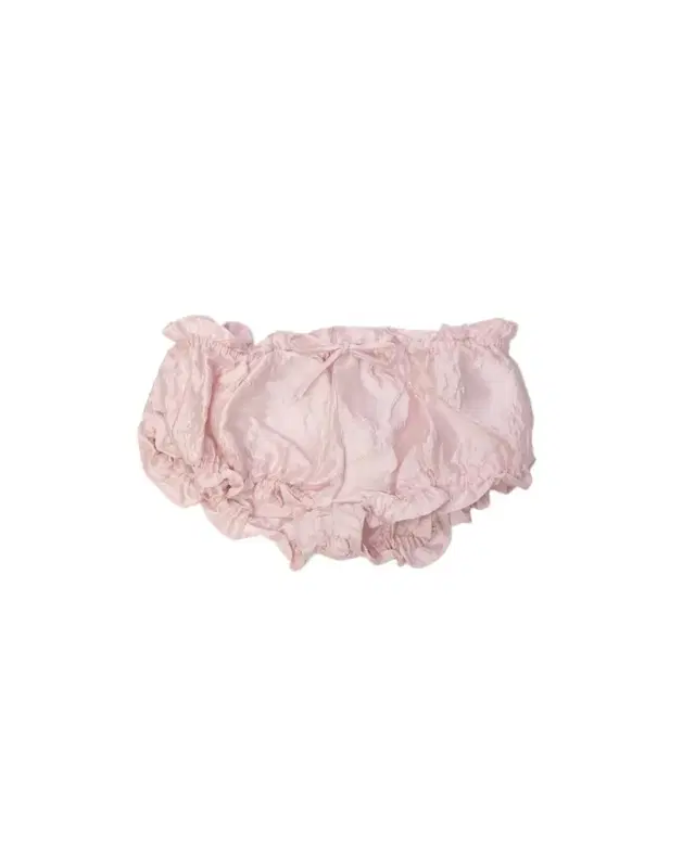 Aknvas The Eli bloomers in pale pink brocade