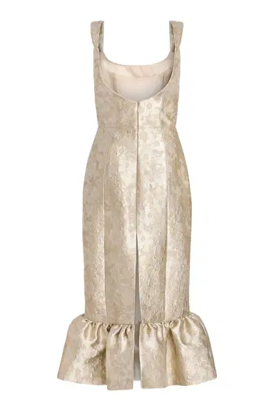 Markarian Ginevra Silver Midi Dress | Thumbnail 5 Markarian Ginevra Silver Midi Dress | Thumbnail 5