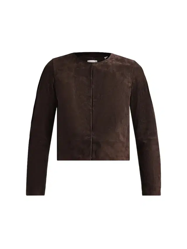 Vince Women's Suede Collarless Jacket