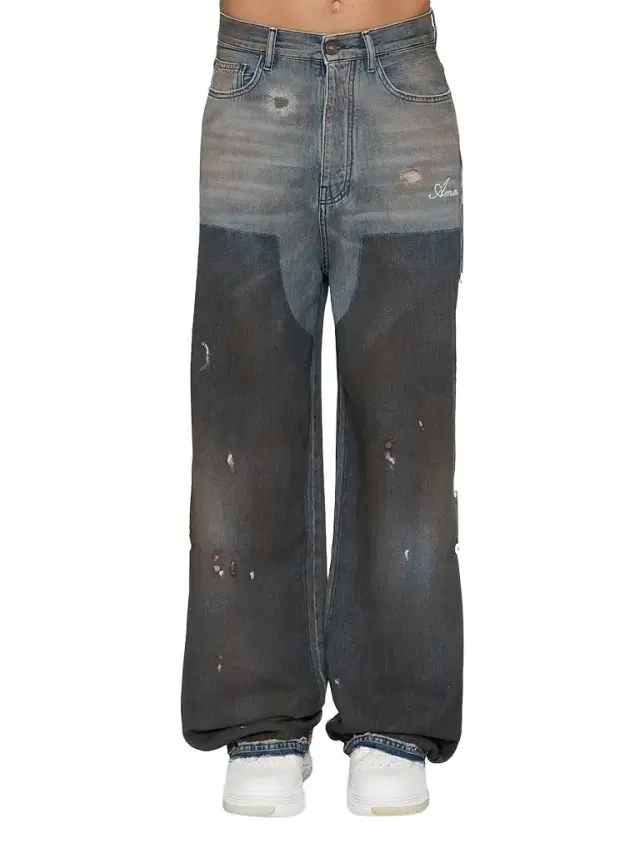 AMIRI Men's Faded Carpenter Jeans
