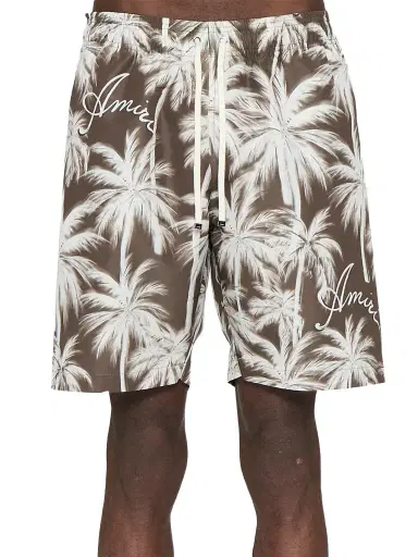 AMIRI Men's Palms Swim Shorts | Thumbnail 1 AMIRI Men's Palms Swim Shorts | Thumbnail 1