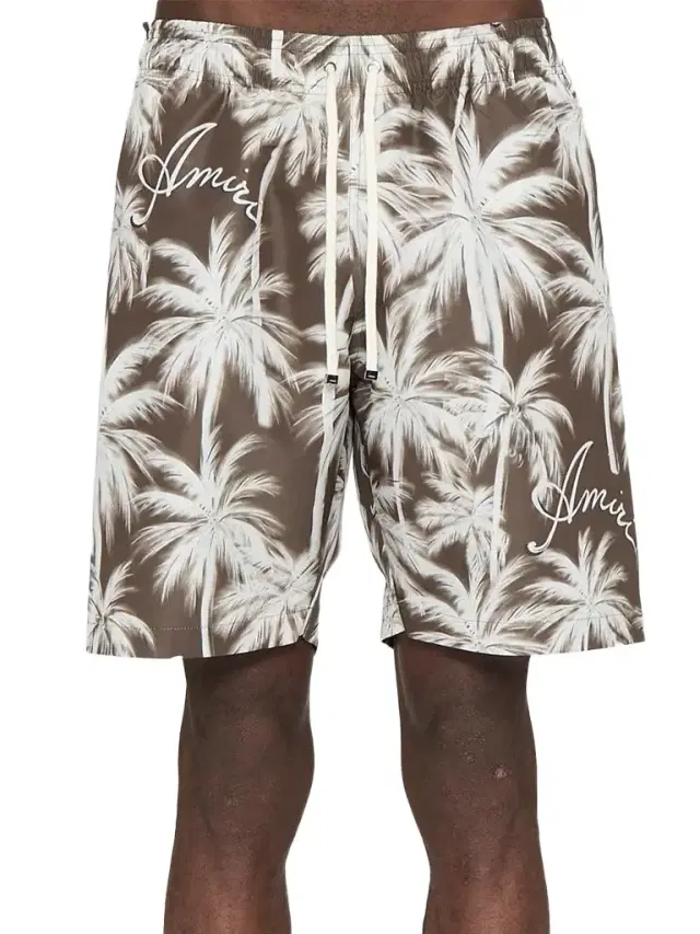 AMIRI Men's Palms Swim Shorts