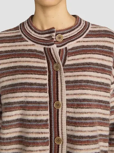 Frame Women's The Femme Mohair-Wool Cardigan | Thumbnail 4
