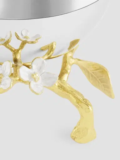 Michael Aram Lovebirds Silver & Gold Nut Bowl | Thumbnail 4 Michael Aram Lovebirds Silver & Gold Nut Bowl | Thumbnail 4