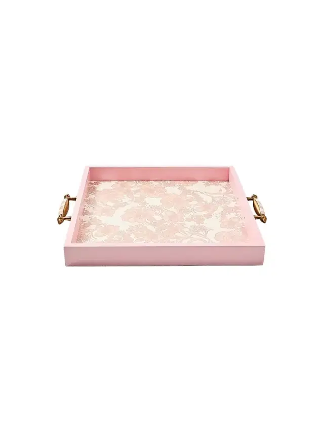 MacKenzie-Childs Rosy English Garden Serving Tray