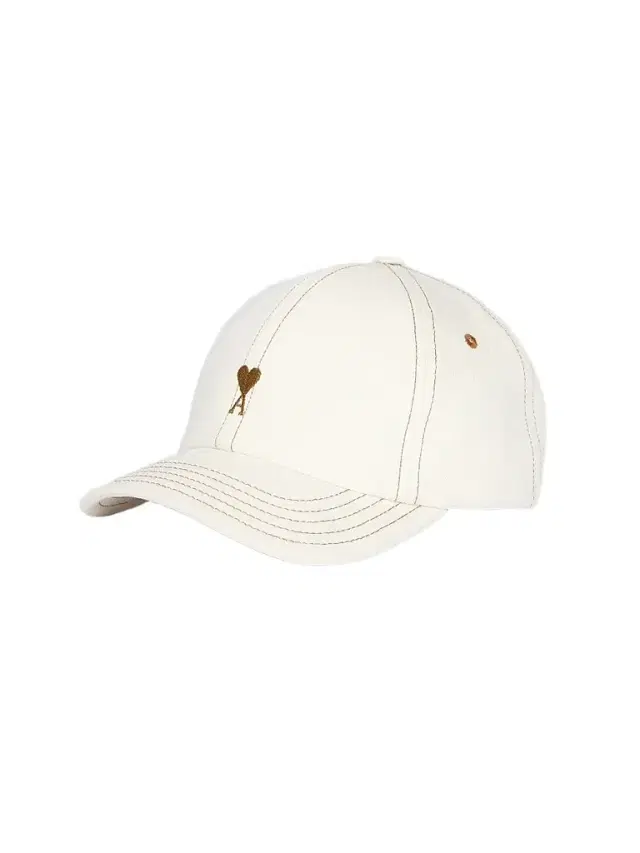 AMI PARIS Men's Embroidered Cotton Cap
