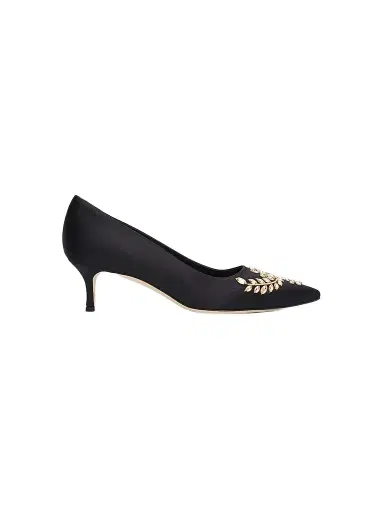 Manolo Blahnik Women's Pasadislo Embellished Pumps | Thumbnail 1 Manolo Blahnik Women's Pasadislo Embellished Pumps | Thumbnail 1