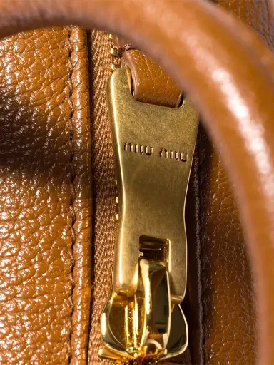 Miu Miu Women's Arcadie Studded Leather Top Handle Bag | Thumbnail 7 Miu Miu Women's Arcadie Studded Leather Top Handle Bag | Thumbnail 7