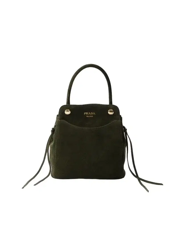 Prada Women's Carry Mini Suede Handbag