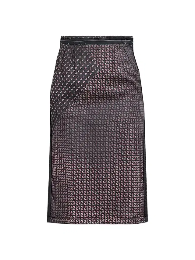 Maison Margiela Women's Paisley Pencil Midi Skirt