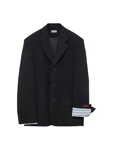 Loewe Women's Wool Single-Breasted Jacket | Thumbnail 1 Loewe Women's Wool Single-Breasted Jacket | Thumbnail 1