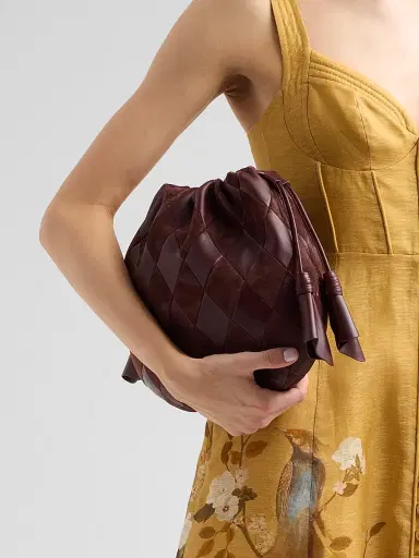 Zimmermann Women's Cloud 91 Leather Hobo Bag | Thumbnail 4 Zimmermann Women's Cloud 91 Leather Hobo Bag | Thumbnail 4