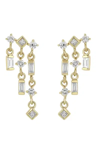 Zoë Chicco Diamond Linked Waterfall Earrings | Thumbnail 1