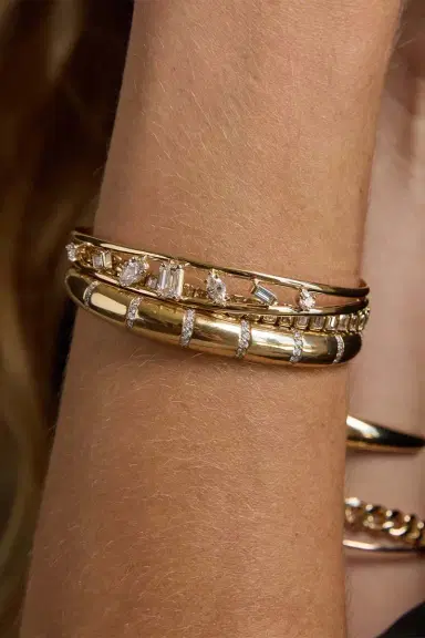 Zoë Chicco Diamond Open Band Cuff Bracelet | Thumbnail 2 Zoë Chicco Diamond Open Band Cuff Bracelet | Thumbnail 2