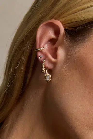 Zoë Chicco Diamond Stud Earrings | Thumbnail 2 Zoë Chicco Diamond Stud Earrings | Thumbnail 2