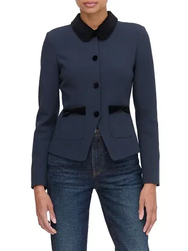 Hill House Home Women's The Evalina Jacket | Thumbnail 2