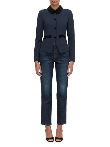 Hill House Home Women's The Evalina Jacket | Thumbnail 3