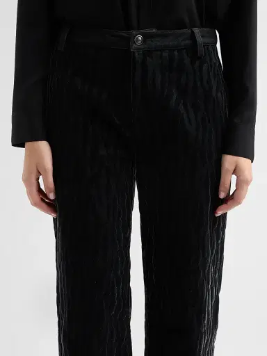 Ramy Brook Women's Valentina Textured High-Rise Jeans | Thumbnail 5