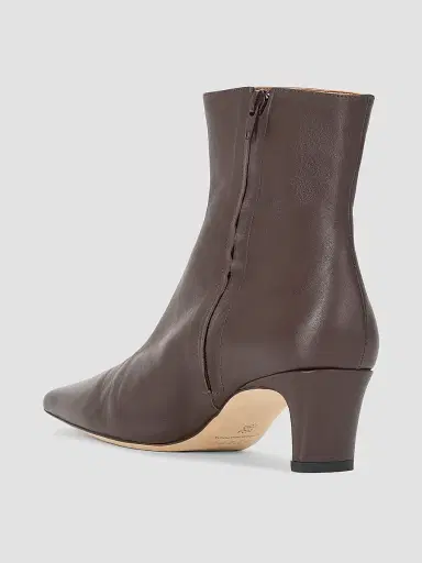 Staud Women's Wally 60MM Leather Ankle Boots | Thumbnail 3 Staud Women's Wally 60MM Leather Ankle Boots | Thumbnail 3