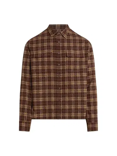 Joe's Jeans Men's Plaid Double Flap Pocket Shirt | Thumbnail 1 Joe's Jeans Men's Plaid Double Flap Pocket Shirt | Thumbnail 1