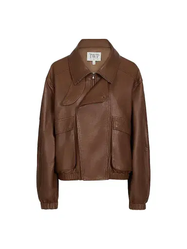 TWP Women's Hunter Leather Jacket | Thumbnail 1 TWP Women's Hunter Leather Jacket | Thumbnail 1