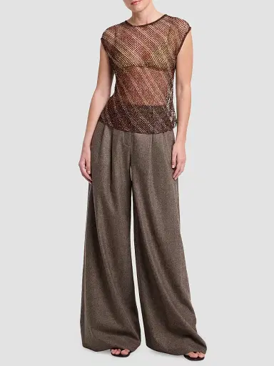 TWP Women's Avery Wool-Silk Pants | Thumbnail 2 TWP Women's Avery Wool-Silk Pants | Thumbnail 2