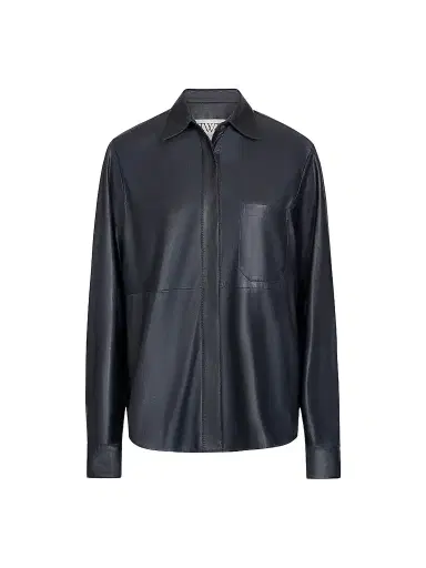 TWP Women's Cowboy Update Leather Shirt | Thumbnail 1 TWP Women's Cowboy Update Leather Shirt | Thumbnail 1